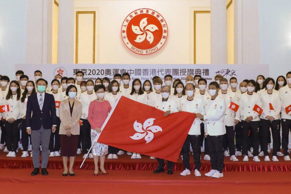 Hong Kong is sending the second largest delegation to the Tokyo Olympic Games. Photo: Pool picture