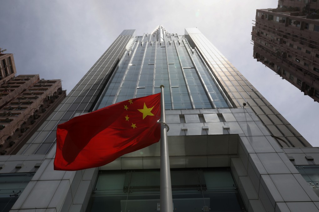 The latest sanctions target seven officials at the mainland’s liaison office in Hong Kong. Photo: Dickson Lee