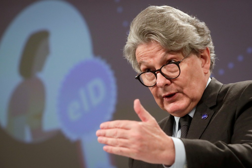 European Commissioner Thierry Breton. Photo: Reuters