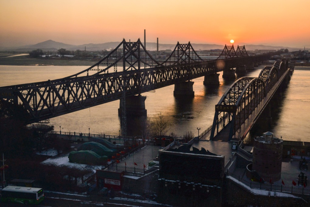 Trade between China and North Korea hit a record low in the first half of the year. Photo: Reuters