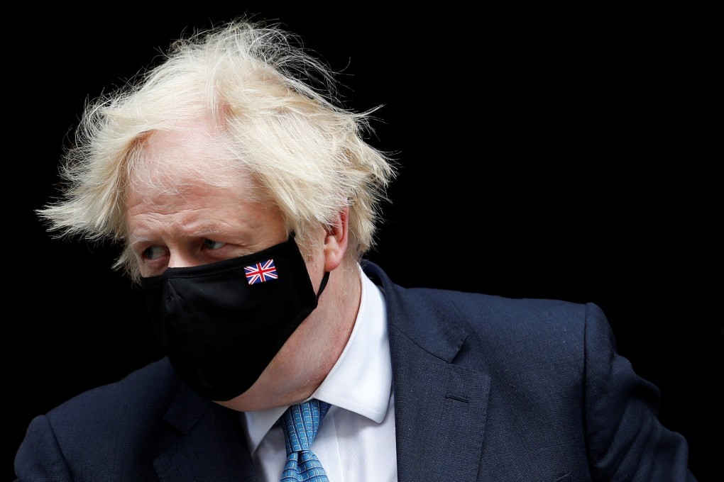 Britain's Prime Minister Boris Johnson is working from his country retreat at Chequers after being exposed to Covid-19. Photo: Reuters