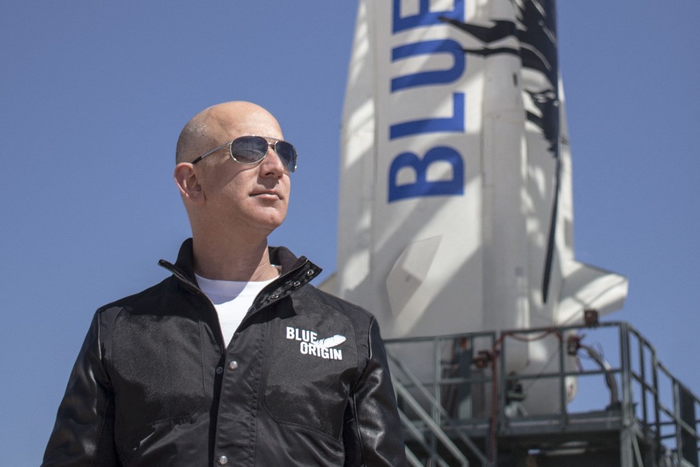 Jeff Bezos, founder of Blue Origin. File photo: AFP