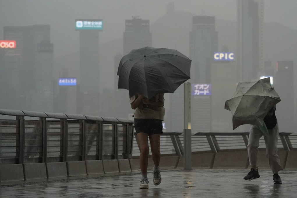 Hong Kong has a detailed series of weather alerts that determine whether businesses, schools and public transport operate. Photo: Felix Wong