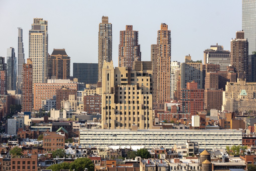 A cluster of buildings in New York. Low interest rates and limited supply have pushed average home prices in the US to record highs in recent months, according to various indices. Photo: Bloomberg