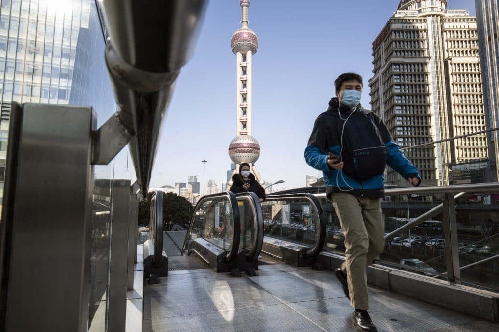 The Lujiazui Financial District in Shanghai. Zhang’s funds have delivered mediocre performances this year, with two reaping returns and two recording losses. Photo: Bloomberg