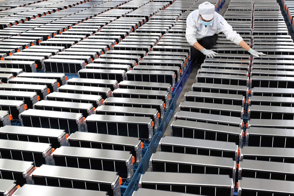 Many Western car firms are growing concerned with China’s stranglehold on rare earth and lithium battery production. Photo: Reuters