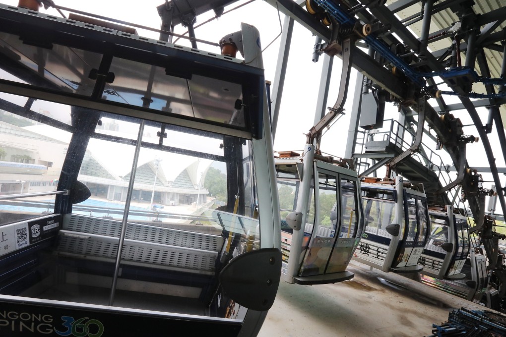 Two children of a Saudi Arabian consulate employee who tested positive for the coronavirus are believed to have visited the cable car attraction on Lantau Island. Photo: Felix Wong