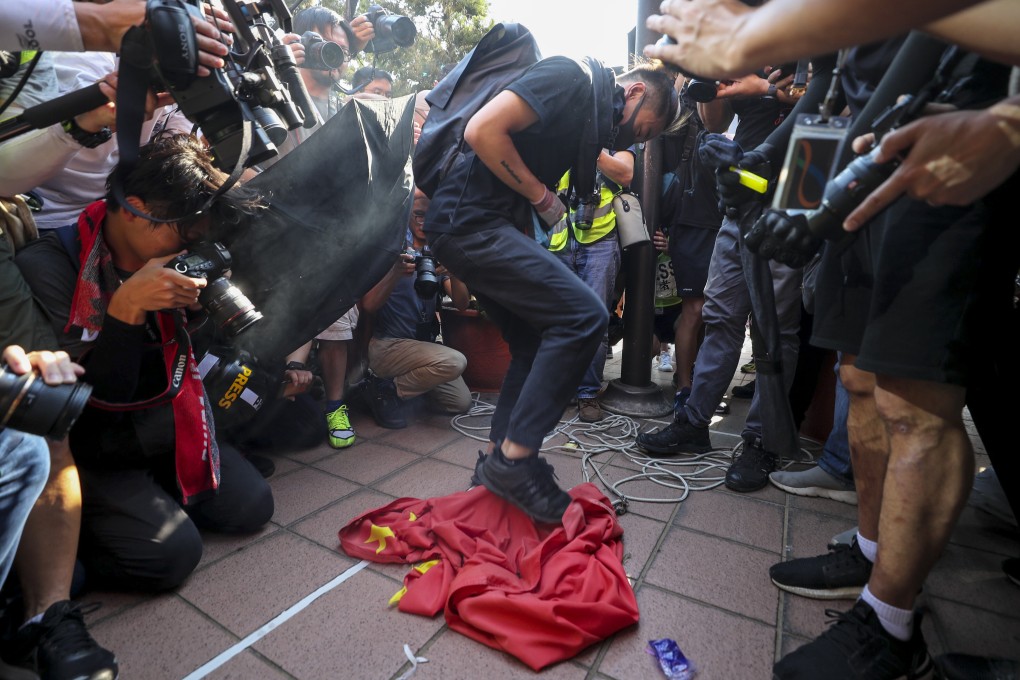 Anti-China attitudes rampant amid the 2019 Hong Kong protests were the result of a years-long campaign conducted by ‘foreign forces’, Carrie Lam said on Friday. Photo: Sam Tsang