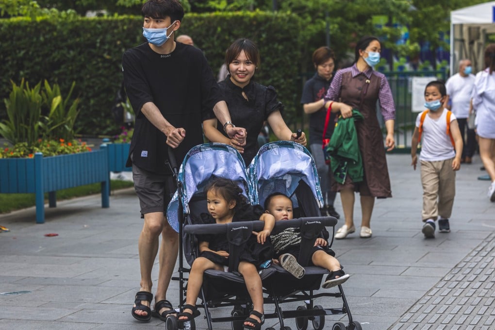 There has been confusion in China over when the policy change allowing three children would take effect. Photo: EPA-EFE