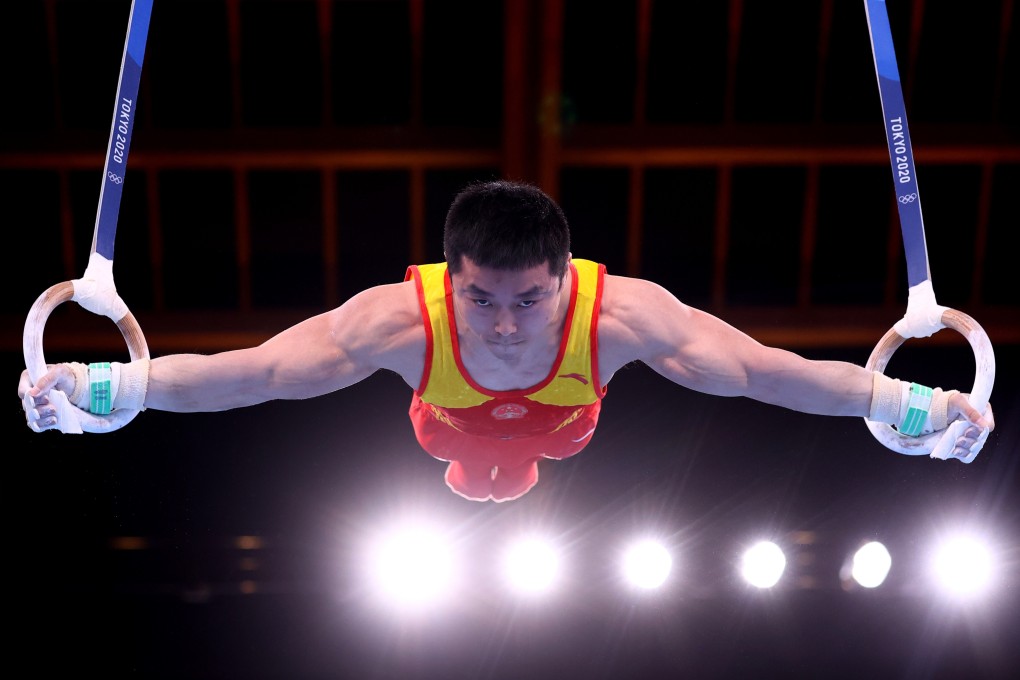Liu Yang of China will be aiming for gold on the rings.