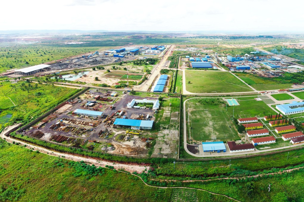 The site of the Chinese mining company Zijin Mining in Kolwezi, southern Democratic Republic of Congo. Photo: Xinhua