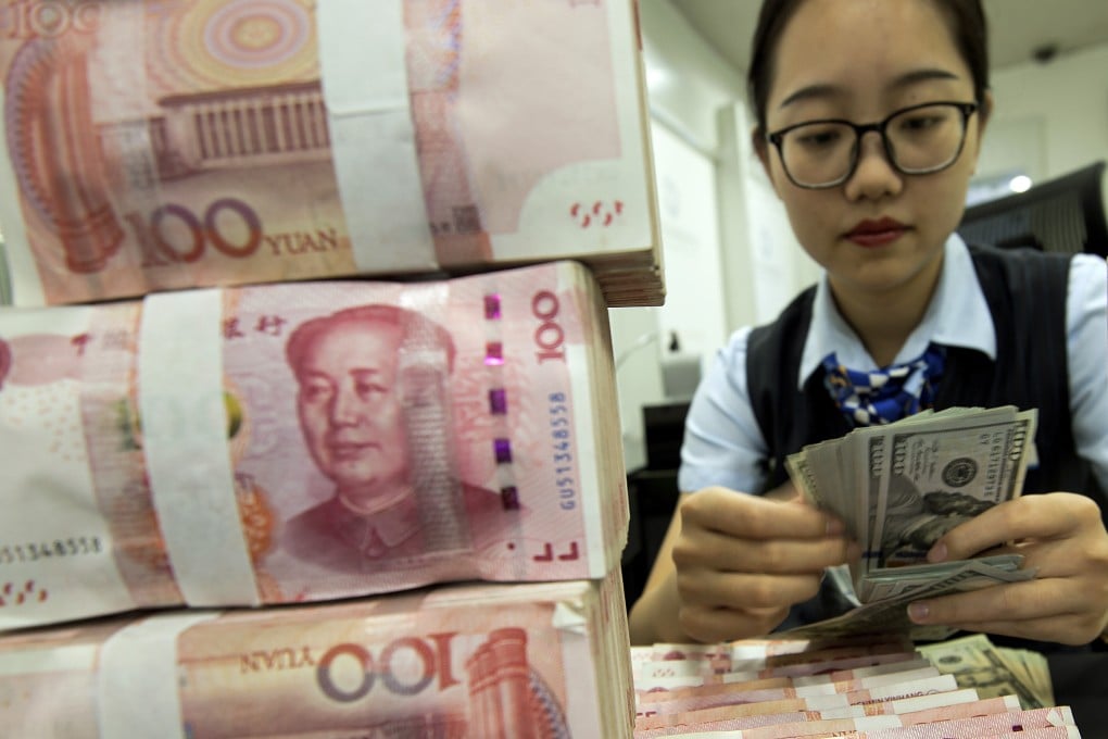 The Global Public Investor survey, published annually by the London-based OMFIF think tank, showed 30 per cent of central banks plan to increase their reserve holdings of yuan over the next 12-24 months, compared with just 10 per cent last year. Photo: AP