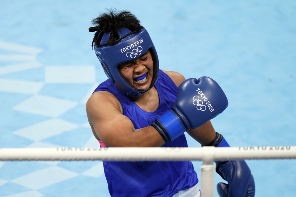 Nesthy Petecio scores an impressive win against Lin Yu-ting Taiwan. Photo: AP
