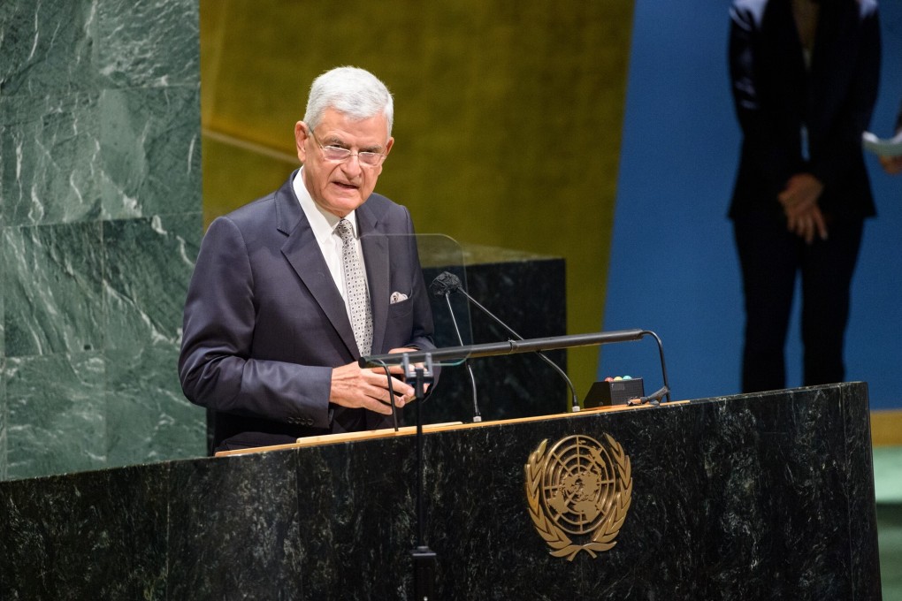United Nations General Assembly President Volkan Bozkir. Photo: UN Photo / Xinhua
