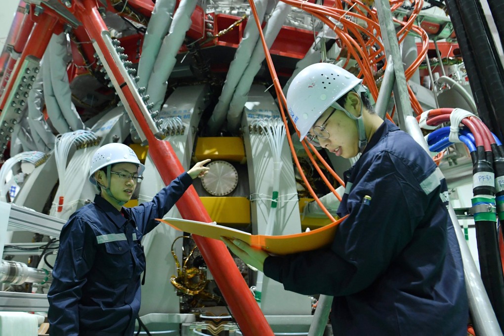 Technical personnel from China General Nuclear Power, which has a 20 per cent stake in the development of the Sizewell C power station. Photo: AFP