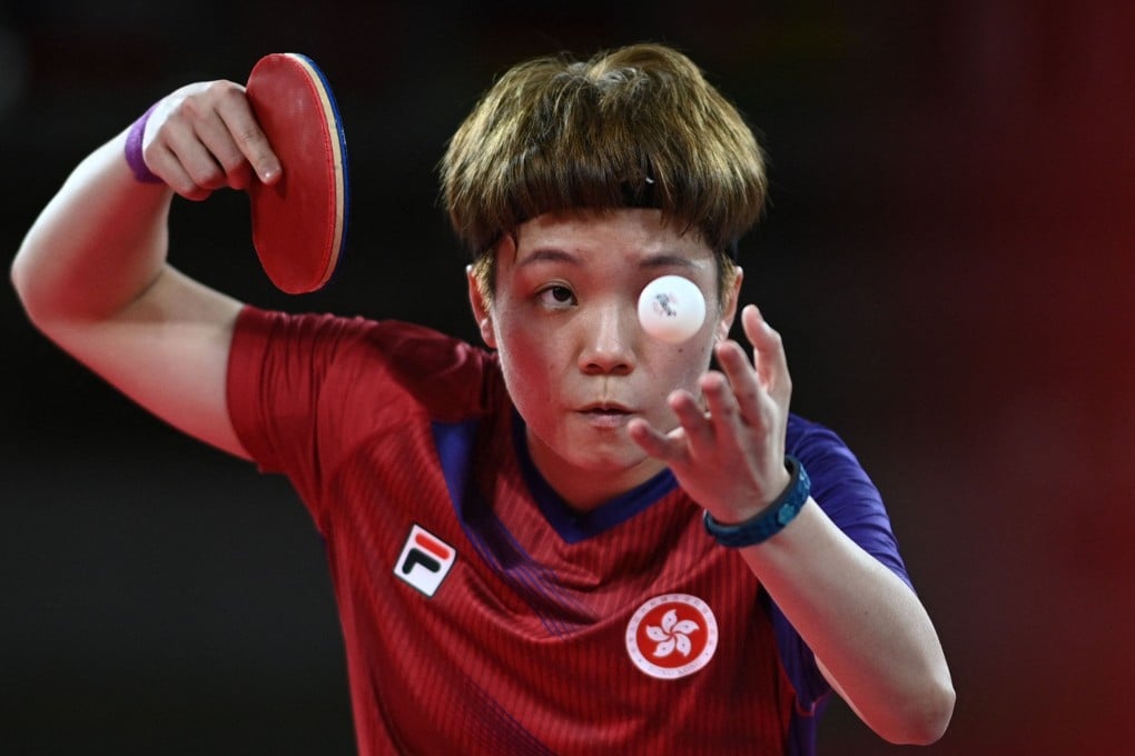 Hong Kong’s Doo Hoi-kem advacned to the quarter-finals at the Tokyo Metropolitan Gymnasium. Photo: AFP