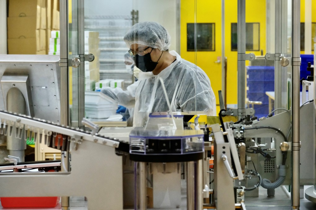 A coronavirus vaccine by Medigen Vaccine Biologics has been approved for emergency use on the island. Photo: AFP