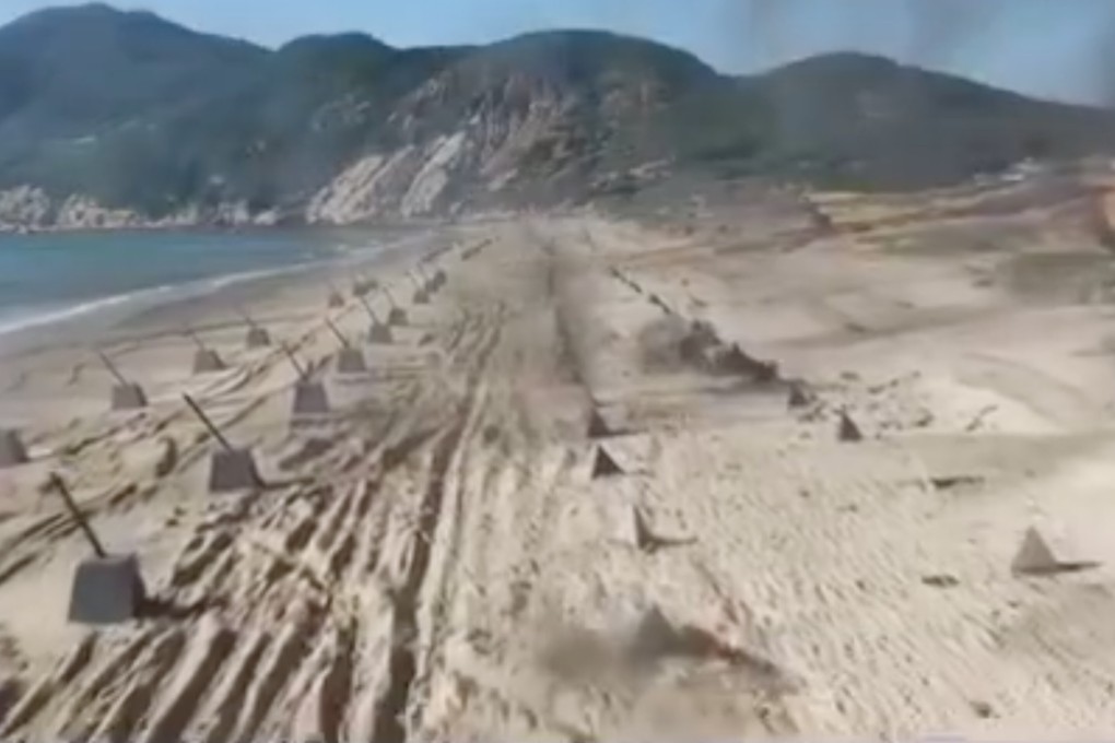 The Chinese military has conducted a drill featuring assault landing and island control, according to state media. Photo: CCTV