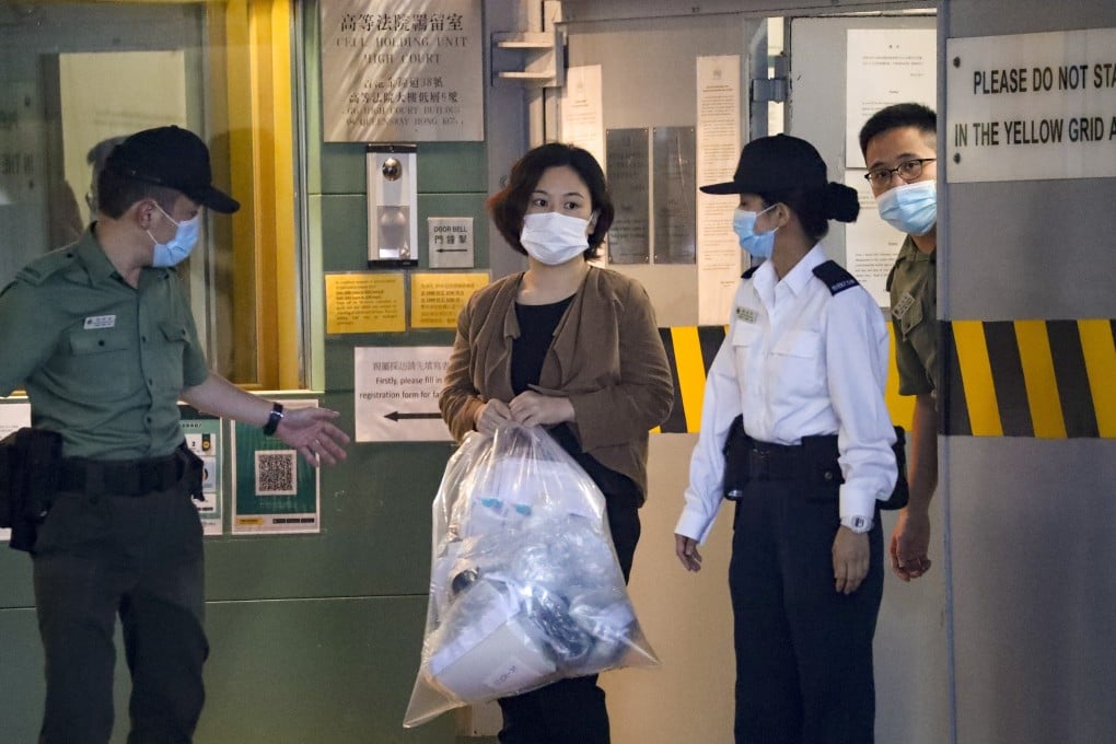 Winnie Yu spent five months behind bars. Photo: Edmond So