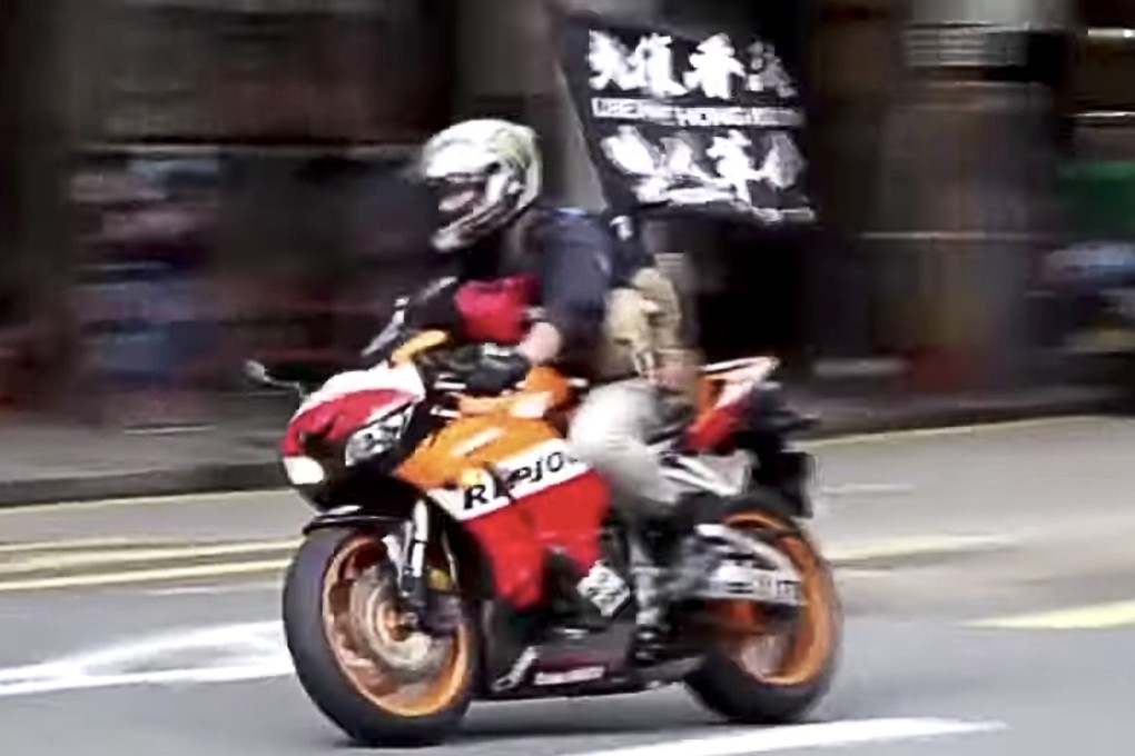 Leon Tong faces up to life in prison for his actions on July 1 last year. Photo: Cable TV