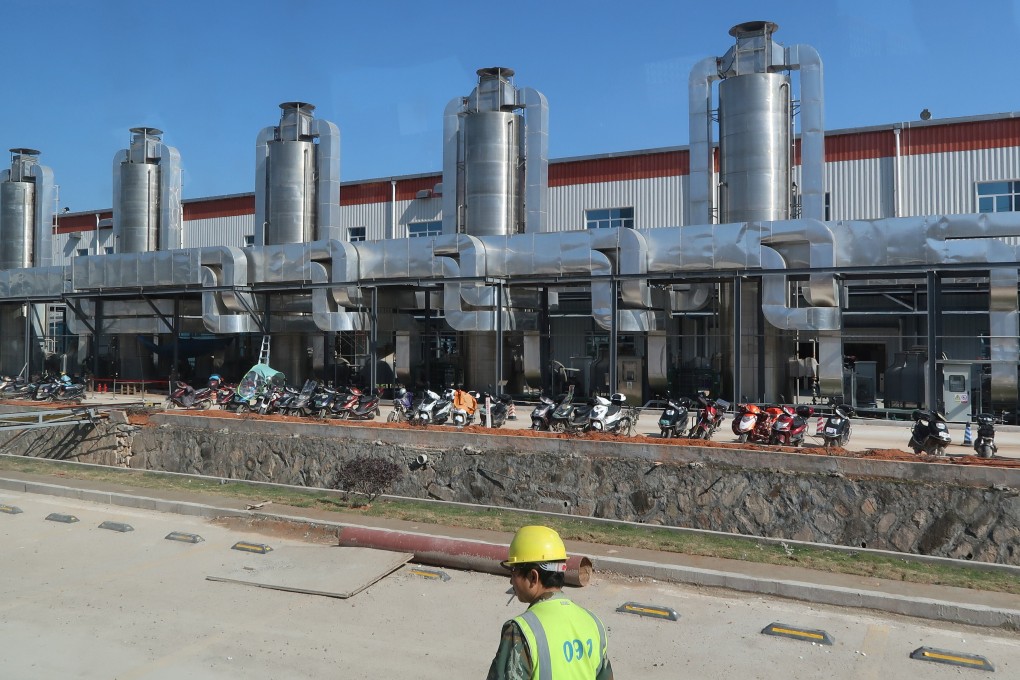 Contemporary Amperex Technology’s factory in Ningde, Fujian province. The company unveiled a new battery technology on Thursday. Photo: Reuters