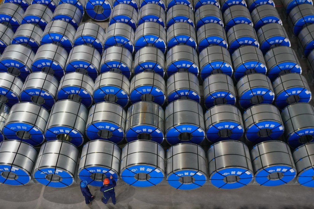 China is the world’s top steel producer. Photo: Xinhua