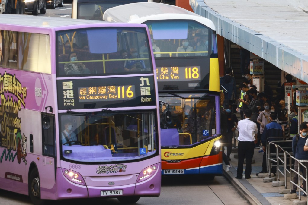 Citybus and New World First Bus account for about 30 per cent of franchised bus operations in Hong Kong. Photo: May Tse