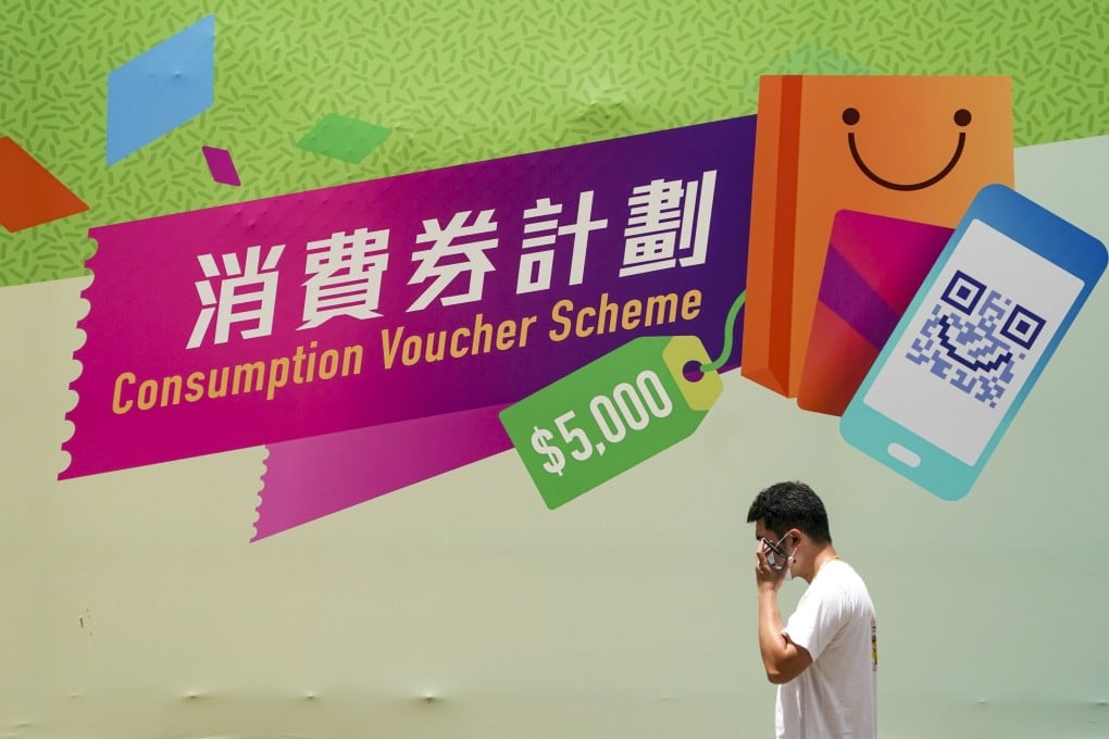 Local businesses are offering a host of deals and giveaways aimed at participants in the government’s HK$5,000 e-voucher scheme. Photo: Dickson Lee