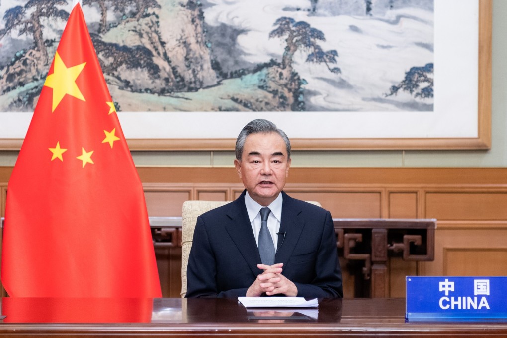 Foreign Minister Wang Yi called for more cooperation with Asean on the belt and road scheme and the pandemic, and again pushed for progress on a South China Sea code of conduct. Photo: Xinhua