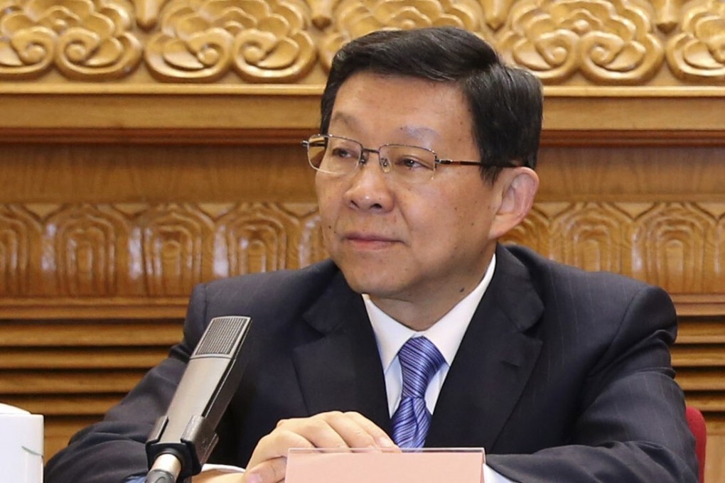 Former Chinese commerce minister Chen Deming is keynote speaker for the China and Globalisation Forum taking place in Beijing on Friday morning and live-streamed by the South China Morning Post. Photo: Xinhua