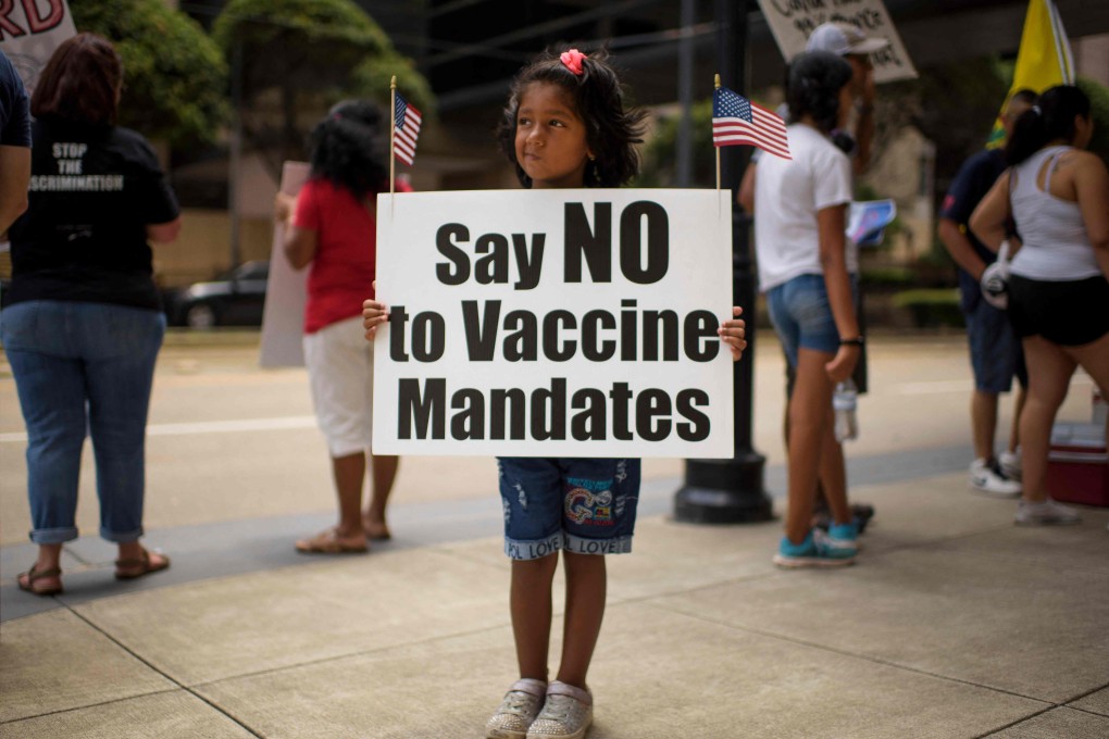 America's latest coronavirus wave, driven by the Delta variant, has left vaccinated people seething at the unvaccinated for prolonging the pandemic. File photo: AFP