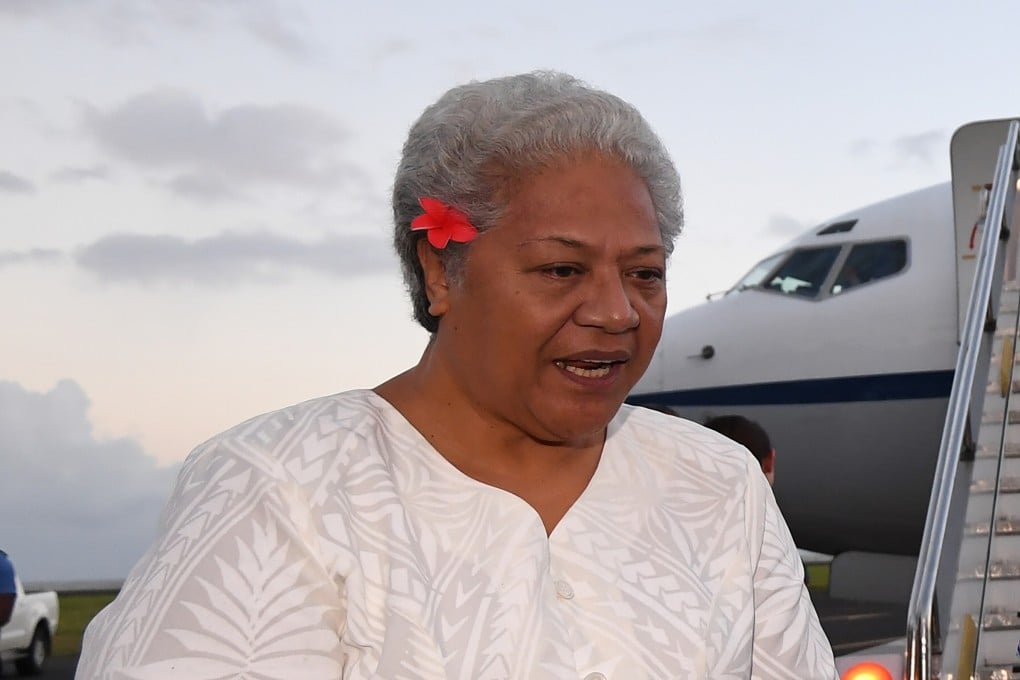 Samoan Prime Minister Fiame Naomi Mataafa. Photo: AAP Image via AP