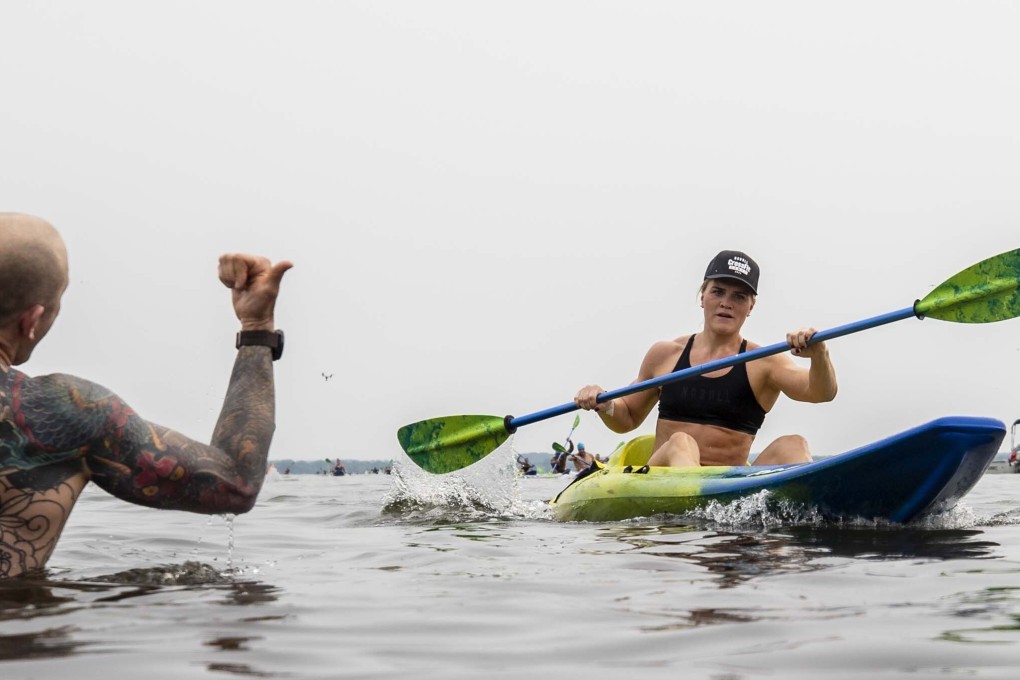 Tia-Clair Toomey set the tone on day one and has continued to pick up victories. Photo: CrossFit Games