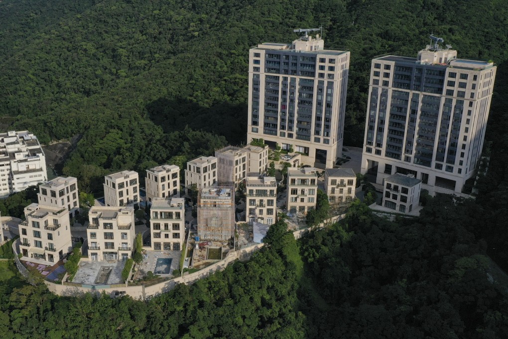 General view of developments on Mount Nicholson at The Peak, Hong Kong. Photo: Martin Chan