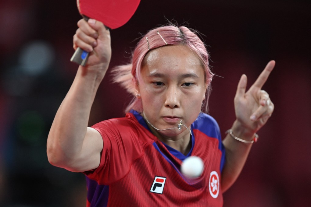 Hong Kong’s Minnie Soo Wai-yam was eliminated from the women’s singles in round two after a loss to Spain’s Maria Xiao. Photo: AFP