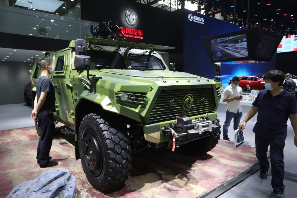 China’s military began using the Dongfeng Mengshi assault vehicle in 2019. Photo: Simon Song