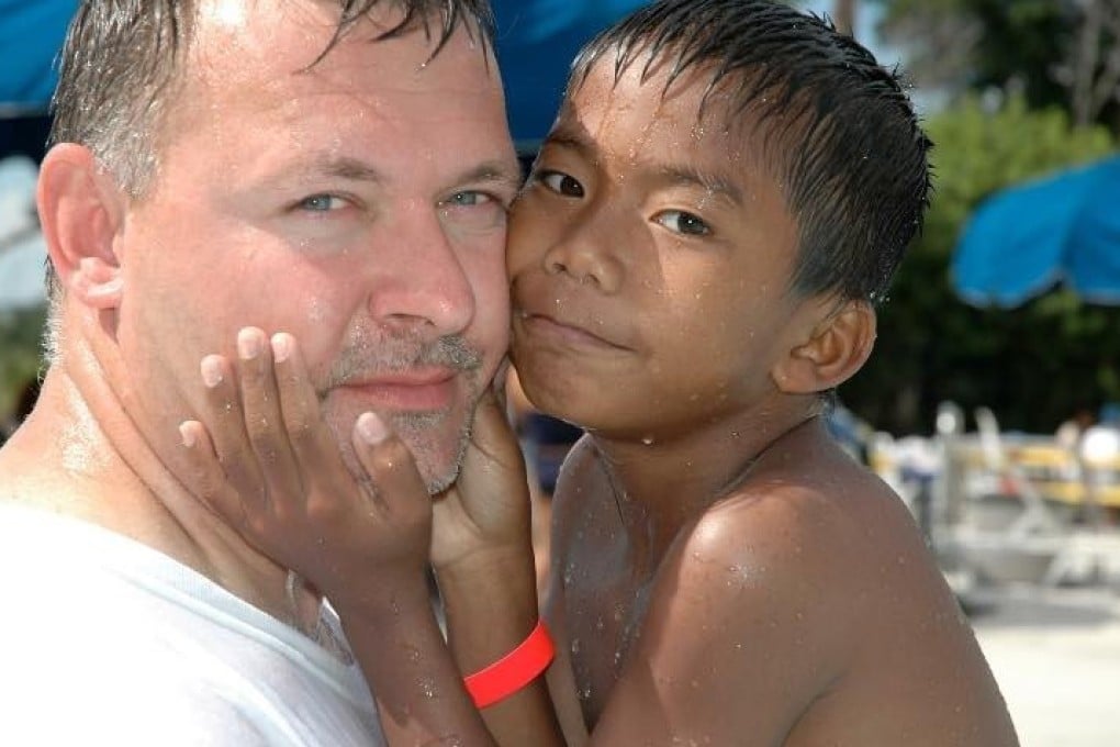 Jerry Windle and his son, Jordan, as a child. Photo: Jerry Windle/Facebook