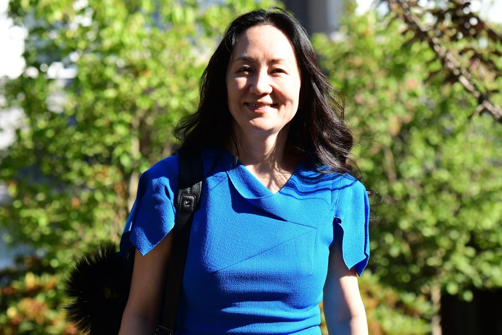Huawei Technologies executive Meng Wanzhou leaves her Vancouver home to attend her extradition hearing in the Supreme Court of British Columbia on Wednesday. Photo: AFP
