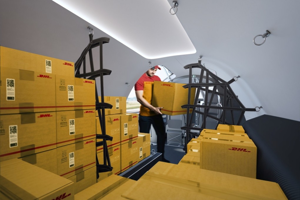 Artist’s impression of what the interior of the electric aircraft may look like. Photo: via Reuters