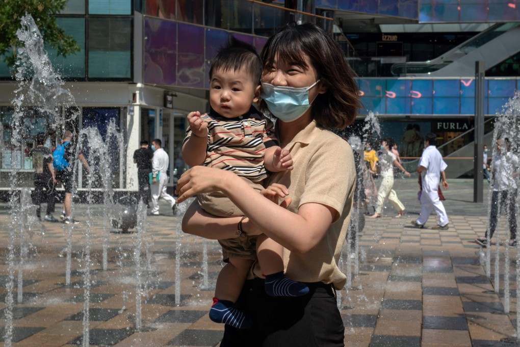 An official call by the government for citizen-submitted propaganda messages to promote the three-child policy was widely mocked online. Photo: AFP