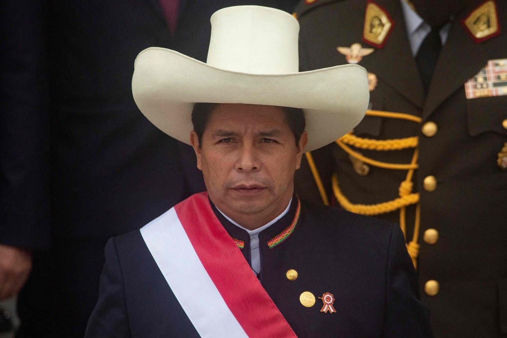 Peruvian President Pedro Castillo. Photo: AFP