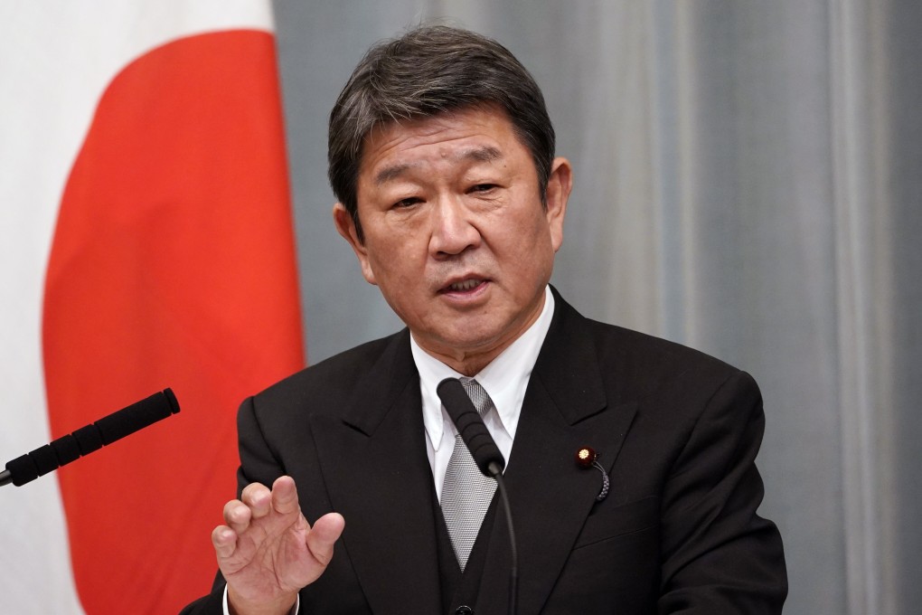Japan's Foreign Minister Toshimitsu Motegi will hold a video conference meeting with his counterparts in the Mekong states. Photo: EPA-EFE