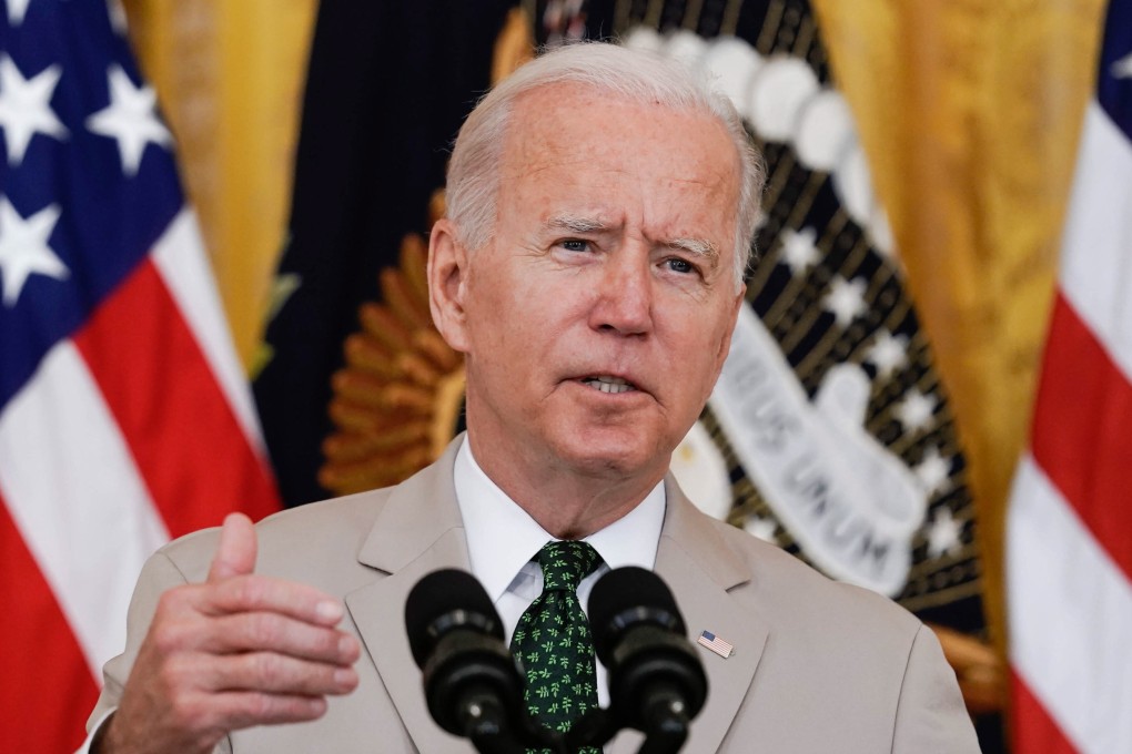 US President Joe Biden at the White House in Washington on Friday. Photo: EPA-EFE