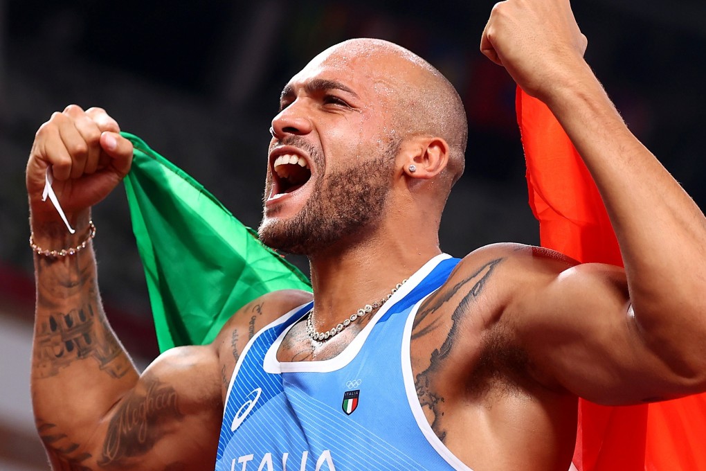 Italy’s Lamont Marcell Jacobs emerged from nowhere to be crowned fastest man on earth at the Tokyo Olympics. Photo: Reuters