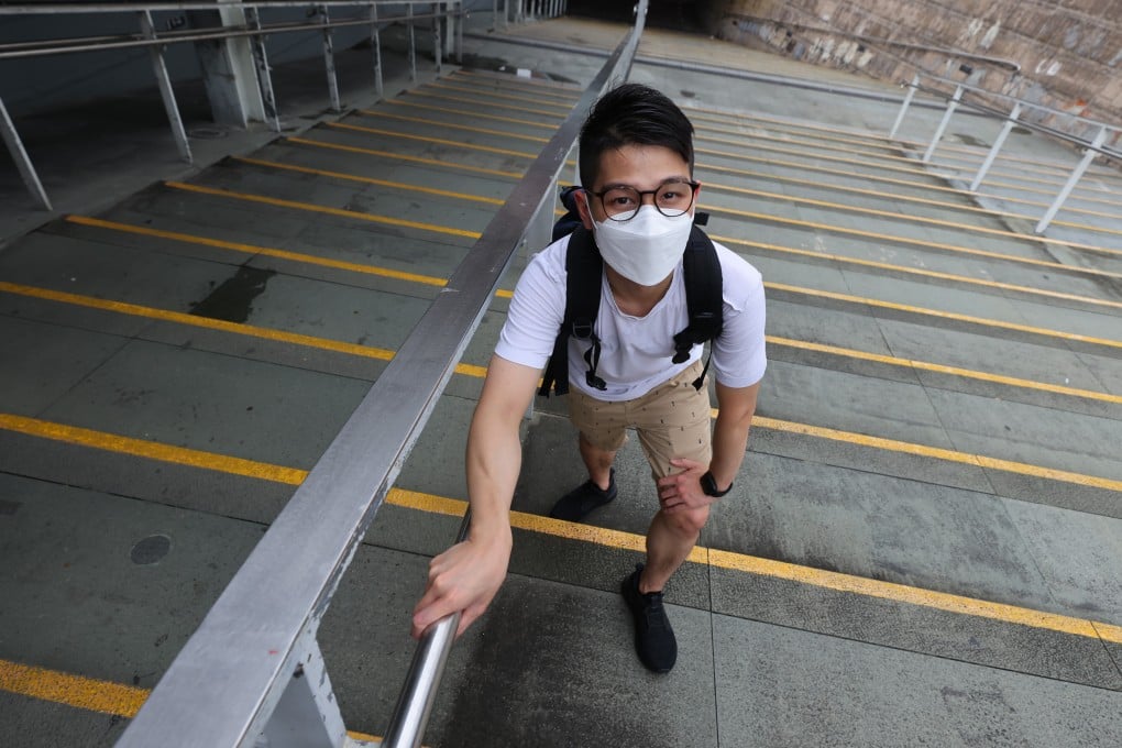 Isaac Chow finds himself constantly short of breath. Photo: Dickson Lee