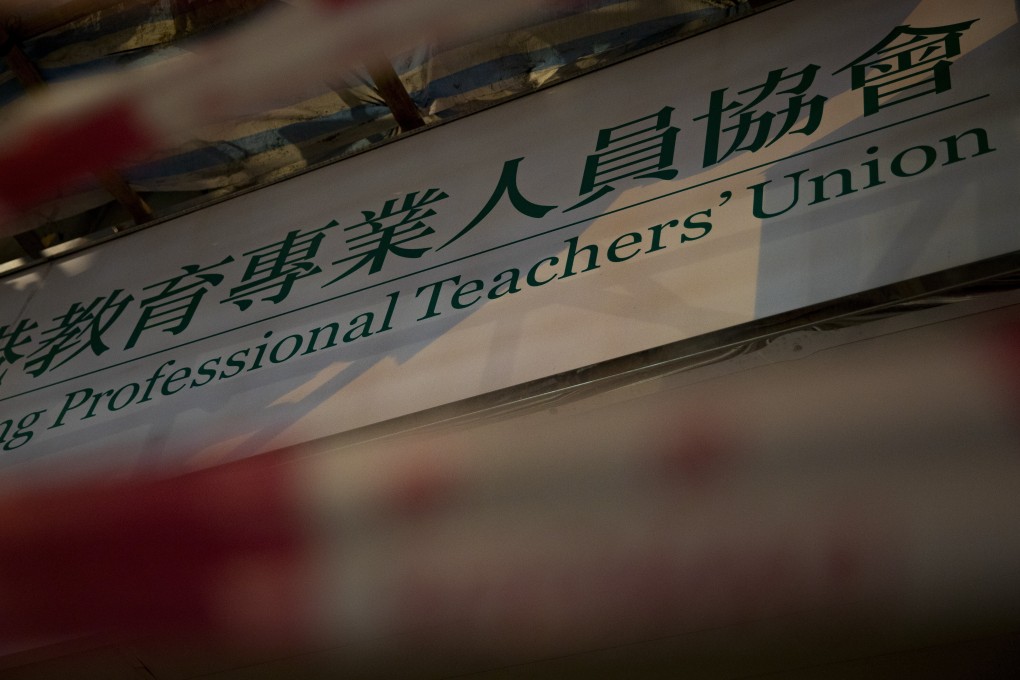 The government says it will stop treating Hong Kong’s largest single-profession trade union as a professional body. Photo: Warton Li