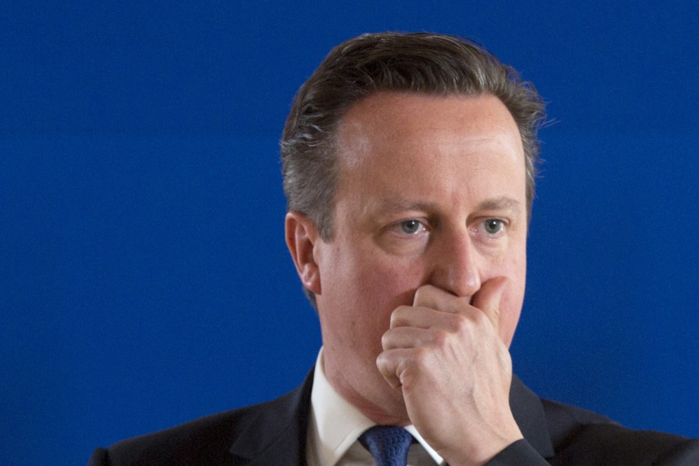 Former British Prime Minister David Cameron. Photo: AP