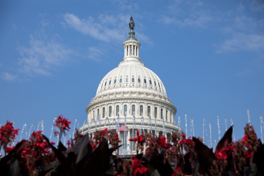 The US Capitol in Washington on Tuesday. Photo: Bloomberg