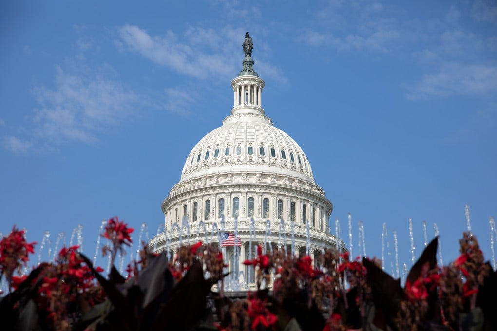 The US Capitol in Washington on Tuesday. Photo: Bloomberg