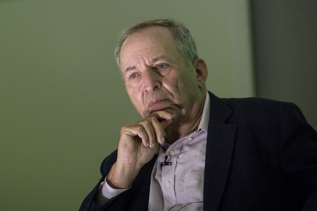 Lawrence Summers, former US Treasury secretary, recently participated in a panel discussion hosted by the Beijing-based Global Asset Management Forum. Photo: Bloomberg